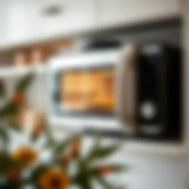 Aesthetic Contribution of Over-the-Range Microwave to Kitchen Aesthetic contribution of a 20-inch microwave to kitchen decor