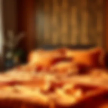 Magnificent The Art of Selecting and Styling Orange Bed Sheets