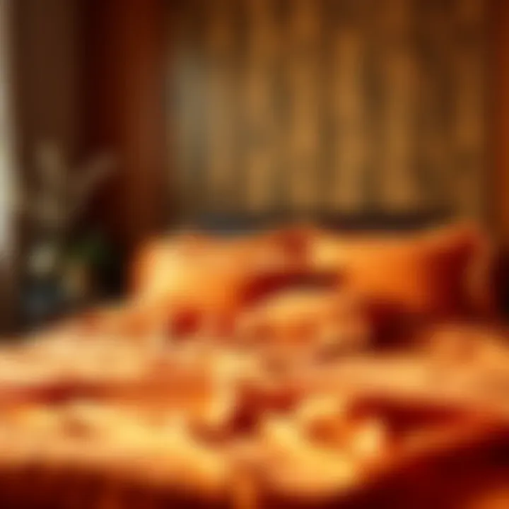 Magnificent The Art of Selecting and Styling Orange Bed Sheets