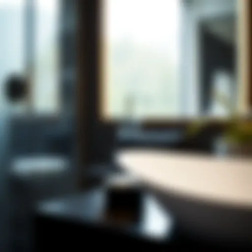 Sleek Modern Bathroom Brush Holder Sleek modern bathroom brush holder