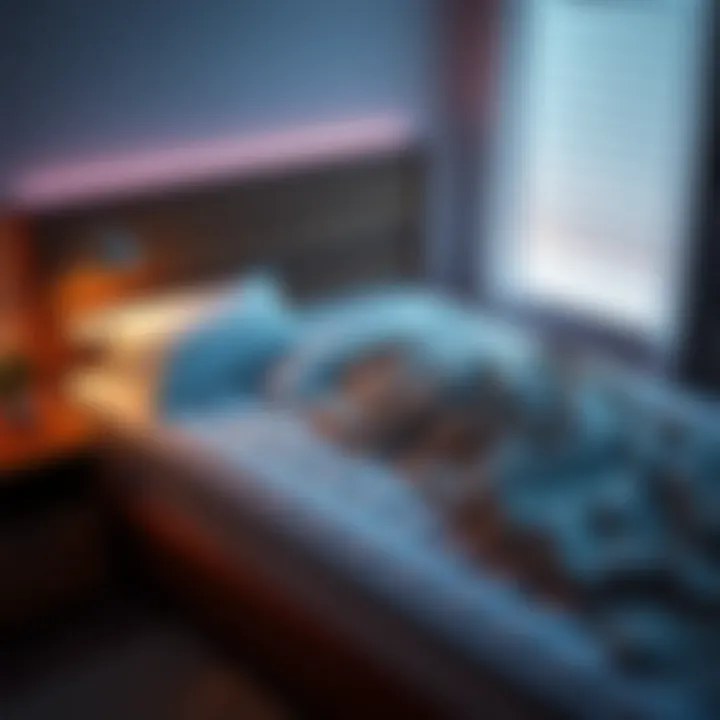 Ideal Sleeping Posture for Comfort Illustration of proper sleeping posture for light side sleepers