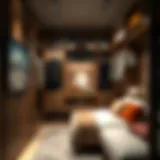 Innovative Closet Design Innovative closet design showcasing efficient storage solutions