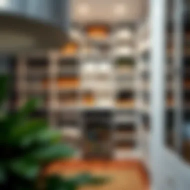 Innovative Storage Solutions for Pantries Innovative storage solutions in a deep pantry