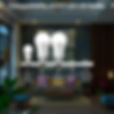 Diagram showing compatibility of e17 base LED bulbs with different light fixtures