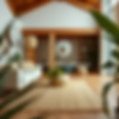 Sustainable Living with Sisal Rugs Eco-friendly 8x11 sisal rug in a sustainable home environment