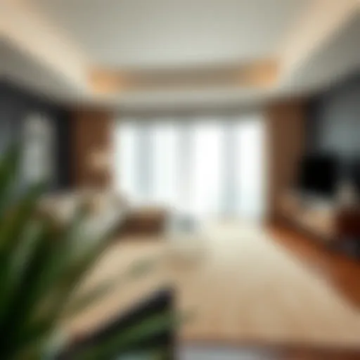 Elegant 8x11 sisal rug in a modern living room setting