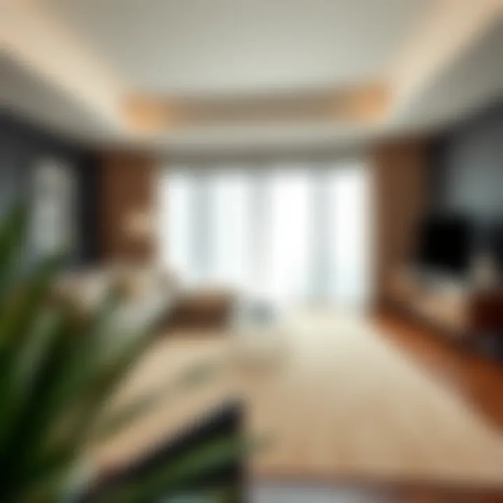 Sisal Rug Complementing Modern Decor Elegant 8x11 sisal rug in a modern living room setting