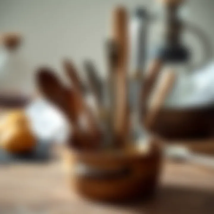 Historical evolution of kitchen utensils illustrated