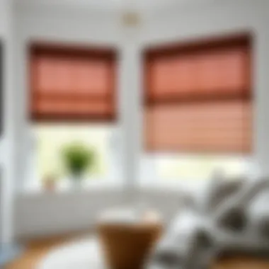 Aesthetic Appeal in Stylish Interior Aesthetic appeal of 51 inch mini blinds in a stylish interior