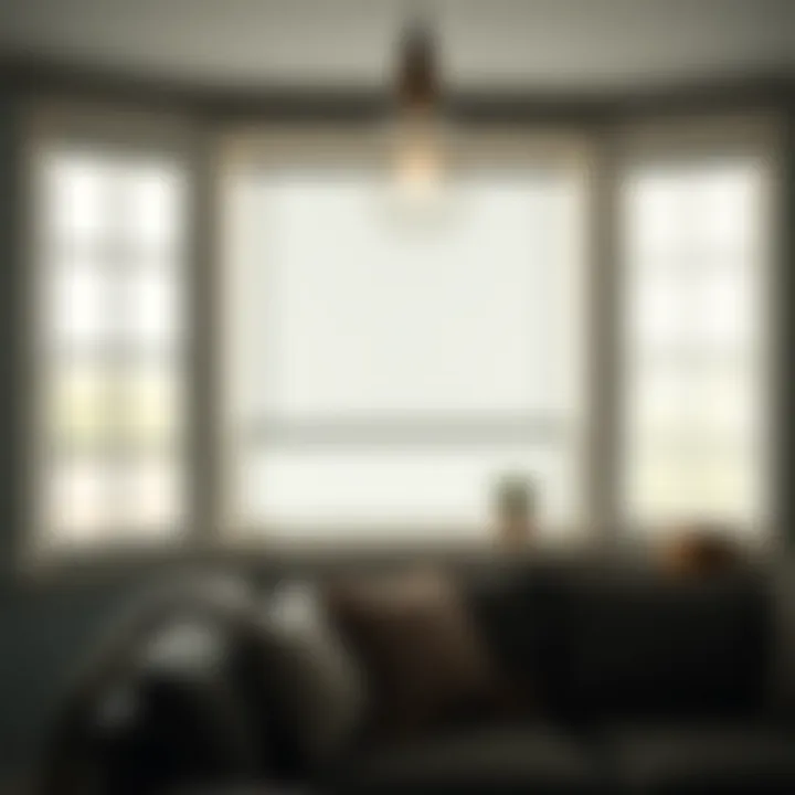 Installation of 51 inch wide mini blinds on a window