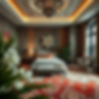 Luxurious Patterns Transforming Bedroom Spaces Luxurious bedroom rug with intricate patterns