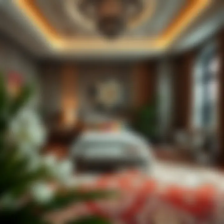 Luxurious Patterns Transforming Bedroom Spaces Luxurious bedroom rug with intricate patterns