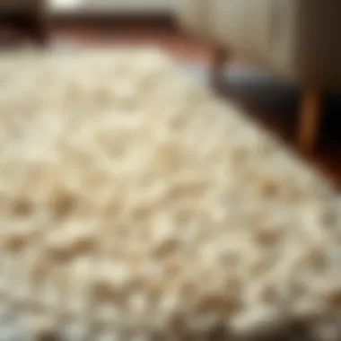 Textural Diversity of Beige Rugs Variety of beige rug textures and materials