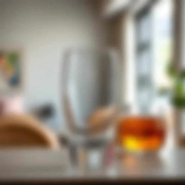 Innovative Glass Design for Contemporary Settings Modern design glass with a unique shape