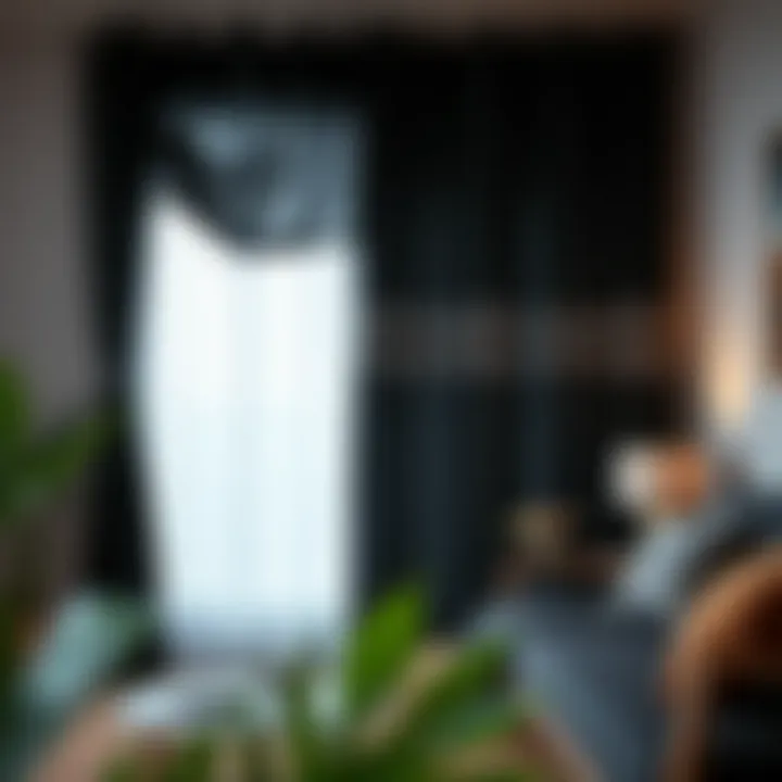 Maintenance tips for black bohemian curtains