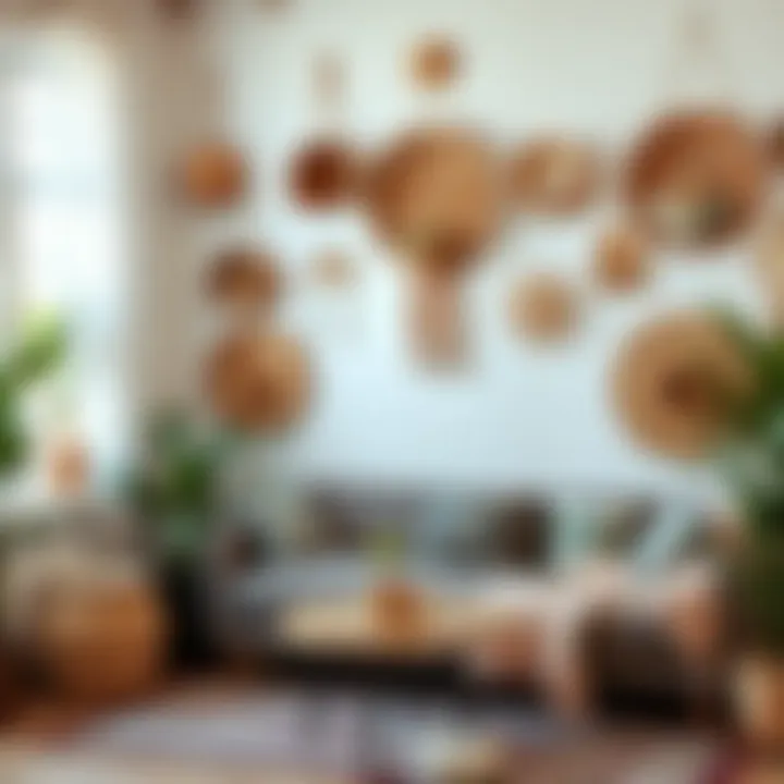Notable Exploring Boho Basket Wall Decor Sets