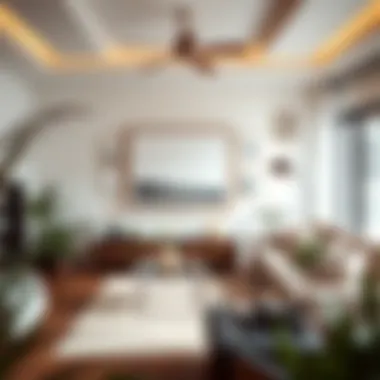 Stylish Living Room with 28 x 32 Frame A stylishly decorated living room featuring the 28 x 32 picture frame