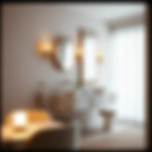 Elegant Double Sink and Makeup Vanity Design Elegant double sink setup with a stylish makeup vanity