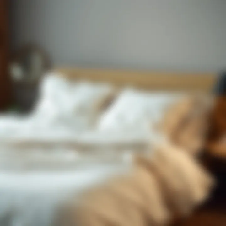 Modern No-Tie Duvet Cover Design Elegant duvet cover showcasing a modern design without ties