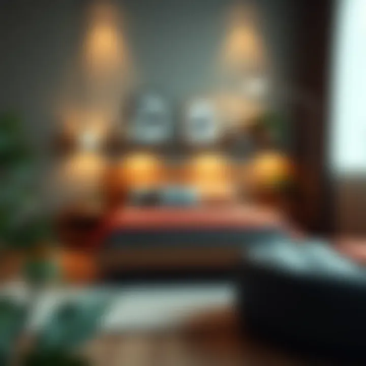 Versatile Full Bed Frame Arrangement in a Cozy Setting Versatile full bed frame arrangement in a cozy setting