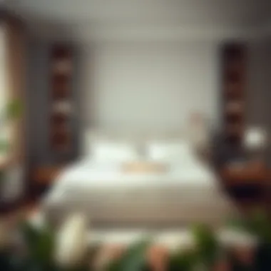 Elegant Full Bed Frame with Integrated Shelving Elegant full bed frame with integrated shelving