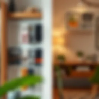 Functional and Aesthetic Sock Storage Functional sock storage system integrated into home decor