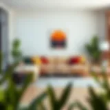 Elegant Karlstad Sofa in Modern Living Room Elegant Karlstad sofa in a modern living room setting