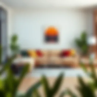 Elegant Karlstad Sofa in Modern Living Room Elegant Karlstad sofa in a modern living room setting