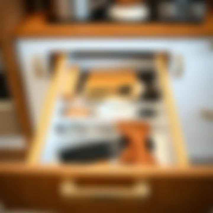 Multi-Functional Drawer Trays for Kitchen Essentials Multi-functional drawer trays for assorted kitchen tools