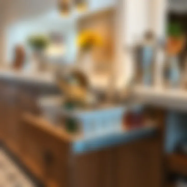 Chic Utensil Organizer for Enhanced Kitchen Design Stylish utensil organizer enhancing drawer aesthetics