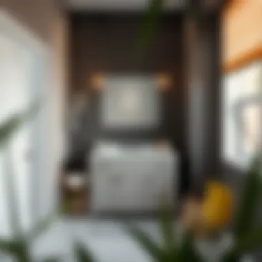 Installation of the Lowes 48 Inch Vanity in a Contemporary Bathroom Installation guide for the Lowes 48 Inch Vanity in a contemporary bathroom setting