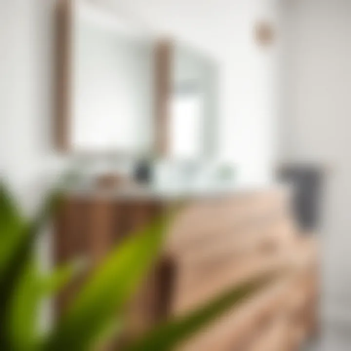 Material Options for the Lowes 48 Inch Vanity Close-up view of the material options available for Lowes 48 Inch Vanity