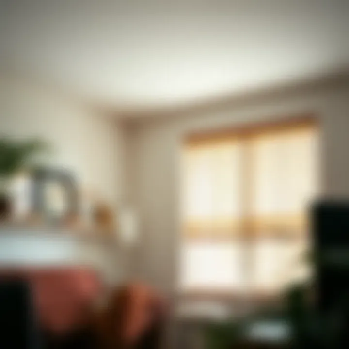 Installation of Faux Wood Blinds Showcasing Simplicity Installation of faux wood blinds showcasing simplicity