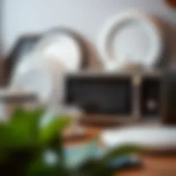 Different types of microwave lids showcasing their designs and features