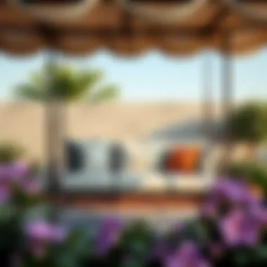 Luxurious Patio Swing Bench Luxurious patio swing bench with cushions