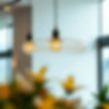 Diverse Materials in Pendant Light Design Unique materials used in pendant light chandeliers