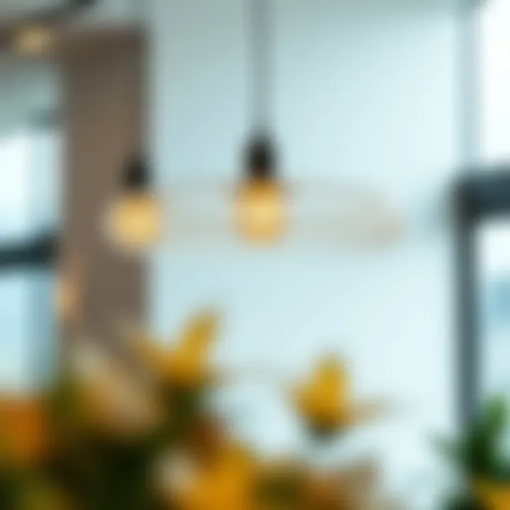 Diverse Materials in Pendant Light Design Unique materials used in pendant light chandeliers