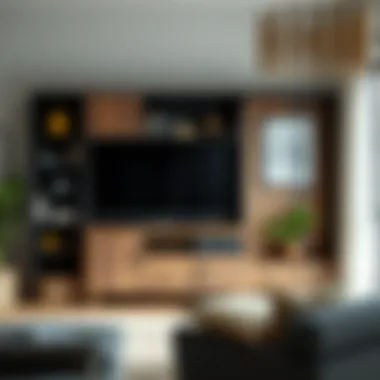 Innovative Storage Solutions in Entertainment Centers Entertainment center featuring versatile storage solutions