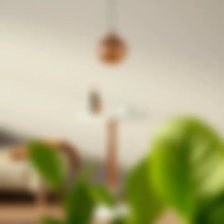 Modern small pub table with minimalist design