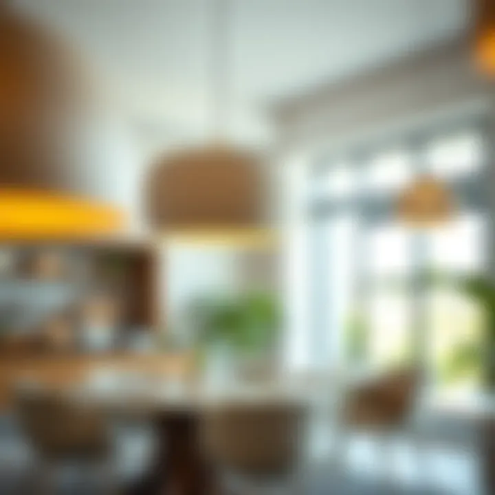 Sustainable materials used in trendy soft pendant designs