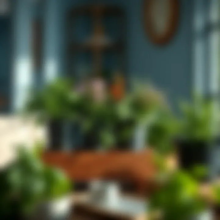 Rustic Herb Planter Stand Rustic tabletop planter stand displaying an array of herbs