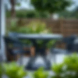 Exploring the 36 Inch Round Patio Table with Umbrella Hole Introduction