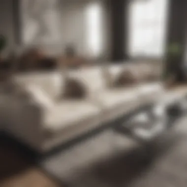 Materials used in sectional sofas