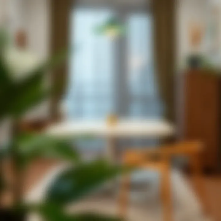 Charming Dining Area Showcasing Economical Design Charming dining area showcasing economical design