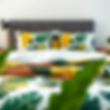 Notable Exploring the Elegance of Tropical Leaves Comforter Sets