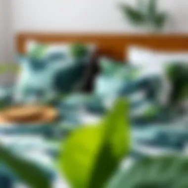 Exploring the Elegance of Tropical Leaves Comforter Sets Summary