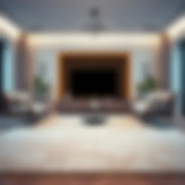 Elegant Area Rug Enhancing Living Room Decor Elegant area rug enhancing living room decor