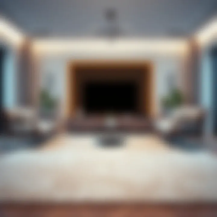 Elegant Area Rug Enhancing Living Room Decor Elegant area rug enhancing living room decor