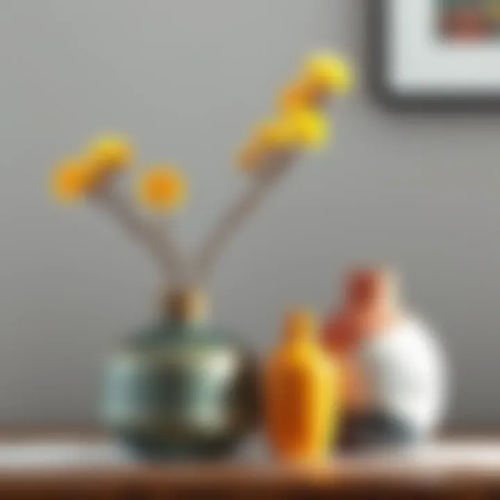 Contemporary Trio Vases Stylish trio vases in various materials displaying contemporary trends