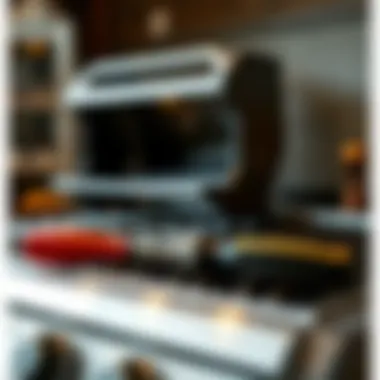 Maintenance tools and tips for side burner grill